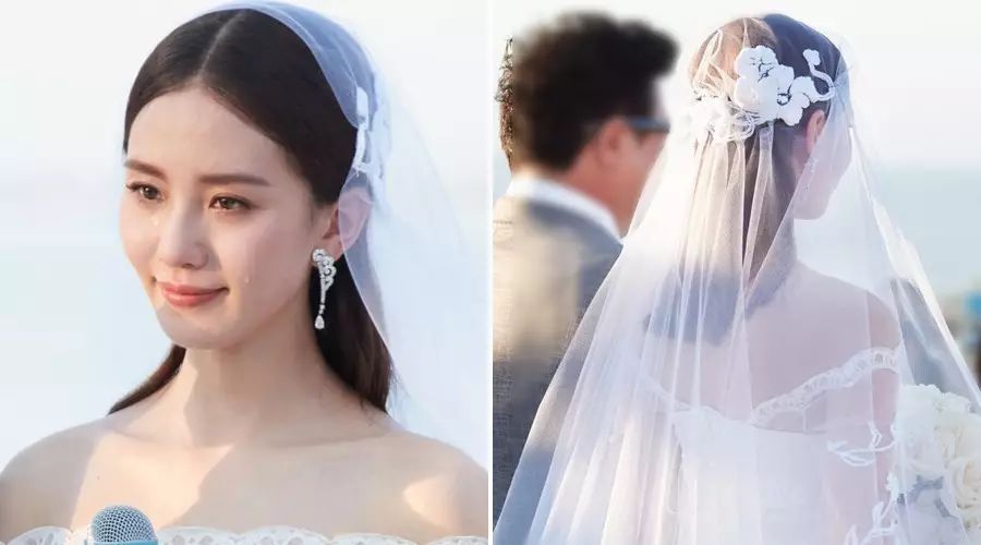 下面这组头纱造型,花朵装饰城帽子造型,更适合大多数新娘