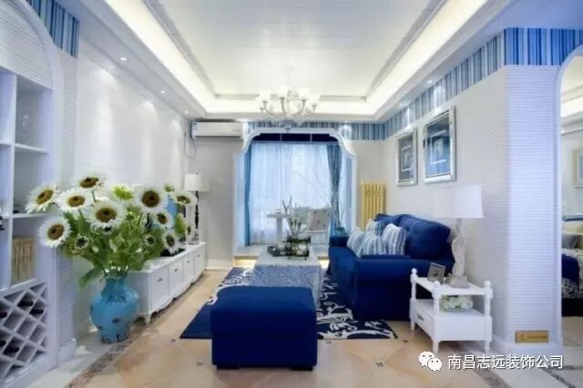 地中海风格家装   |  不仅仅是简单的蓝白色彩叠加(图5)