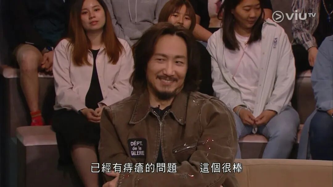 郑中基拍摄《阿龙》时，受痔疮问题所困。（《爆谷一周》节目截图）