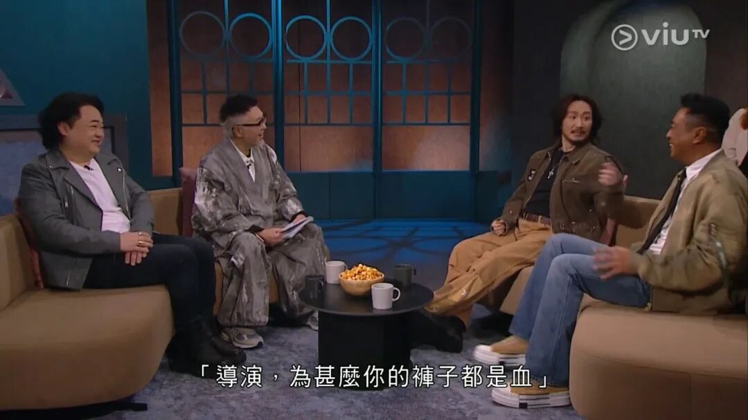 郑中基拍摄《阿龙》痔疮爆裂，自己与所有剧组人员都没有发言，竟由服装指导见一裤子血因此告诉他。（《爆谷一周》节目截图）