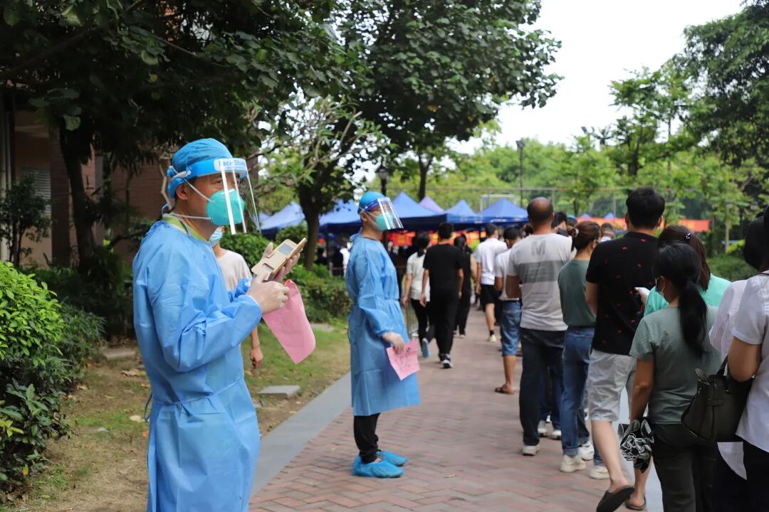 “疫”往无前！骏程陶瓷支援禅城区全民核酸检测_5