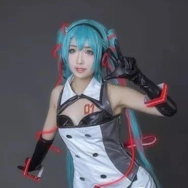 炫酷小仙女初音未来cos,承包我的可爱的初音老婆