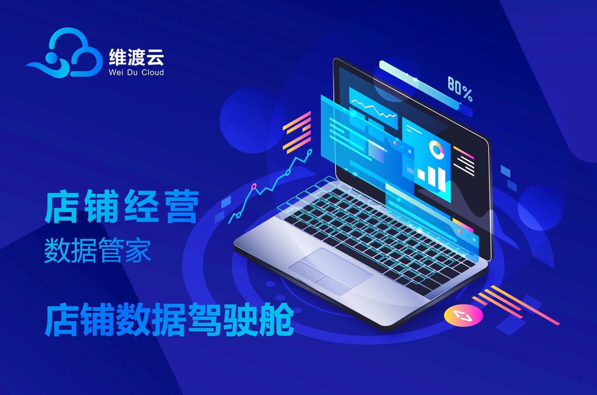 维渡云数据驾驶舱ERP