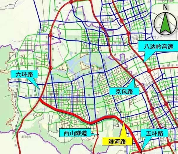 在刚刚发布的《北京市2017年重点工程计划》中,西山隧道的建设也纳入