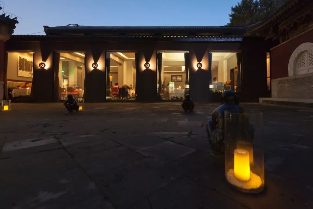 hutong 所在处是老北京的嵩祝寺   基于北京传统之上的西餐厅   trb