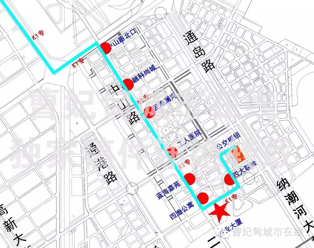 曹妃甸区公交公司发布我区现行最新,最全公交路线!