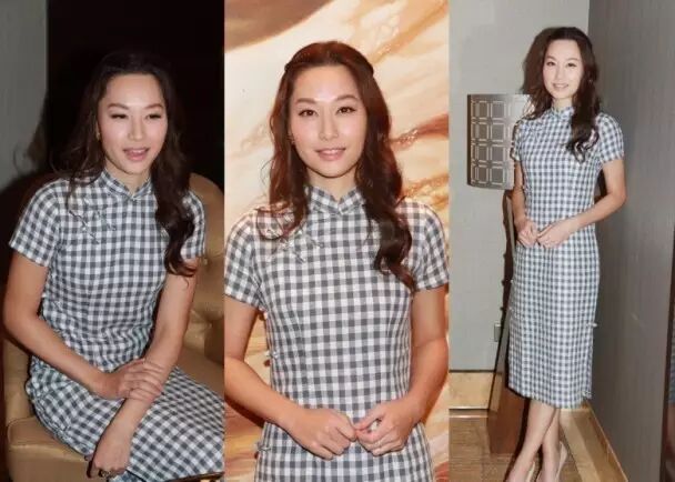 徐子珊旗袍look想拍民初戏