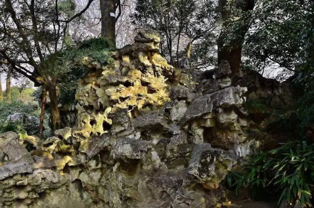 而我们寄畅园中的九狮台也是一座湖石假山,小蚂哥一直觉得登假山是