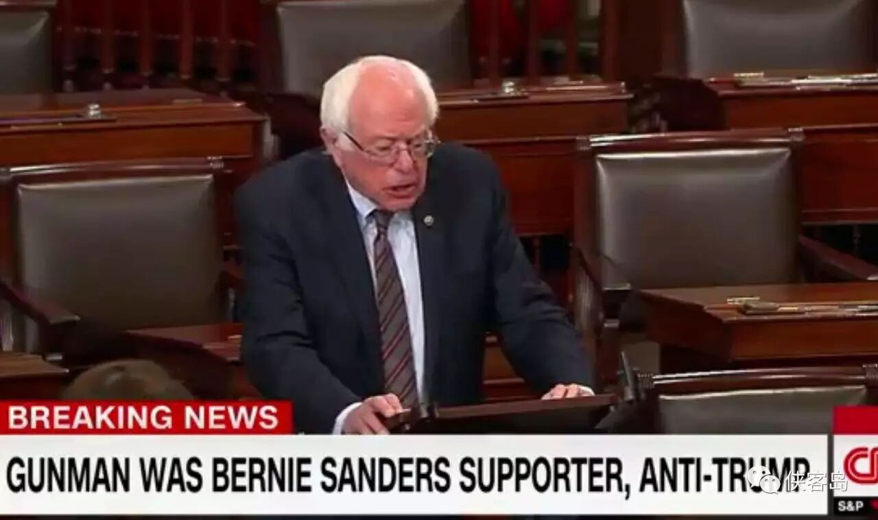 美枪手枪击共和党党鞭 曾称摧毁特朗普的时候到了