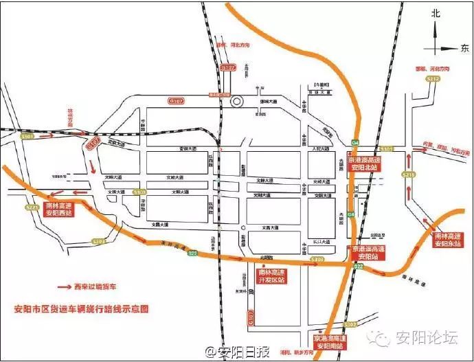 向东:通过s301省道—g107国道向南—文明大道向西—南林高速—s219