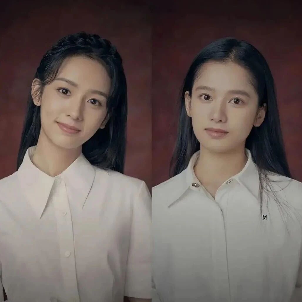 周也和张婧仪长得一模一样,为什么一个是小花颜巅一个是东南亚土脸?