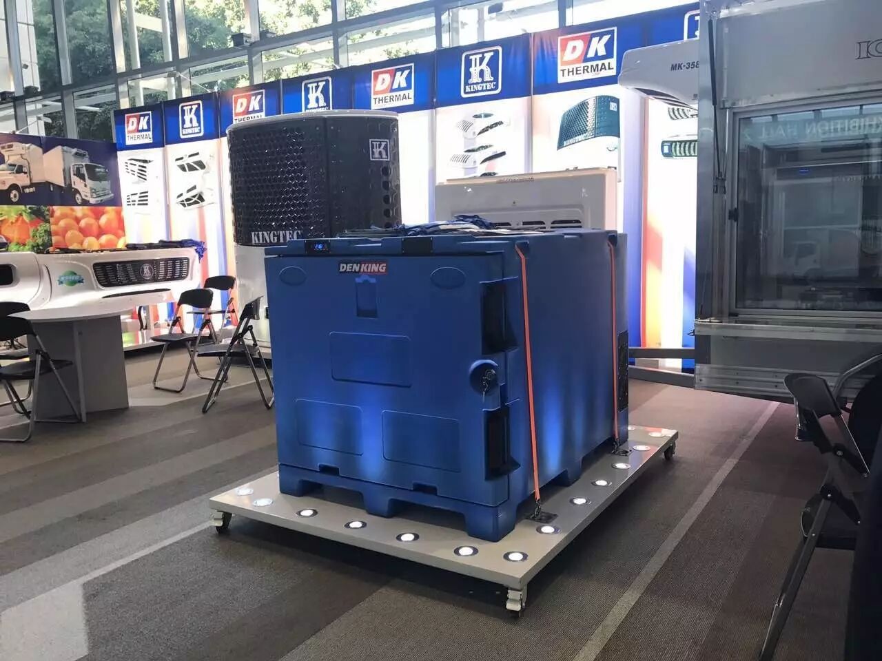 劲达冷链“全明星战队”登陆澳洲卡车展