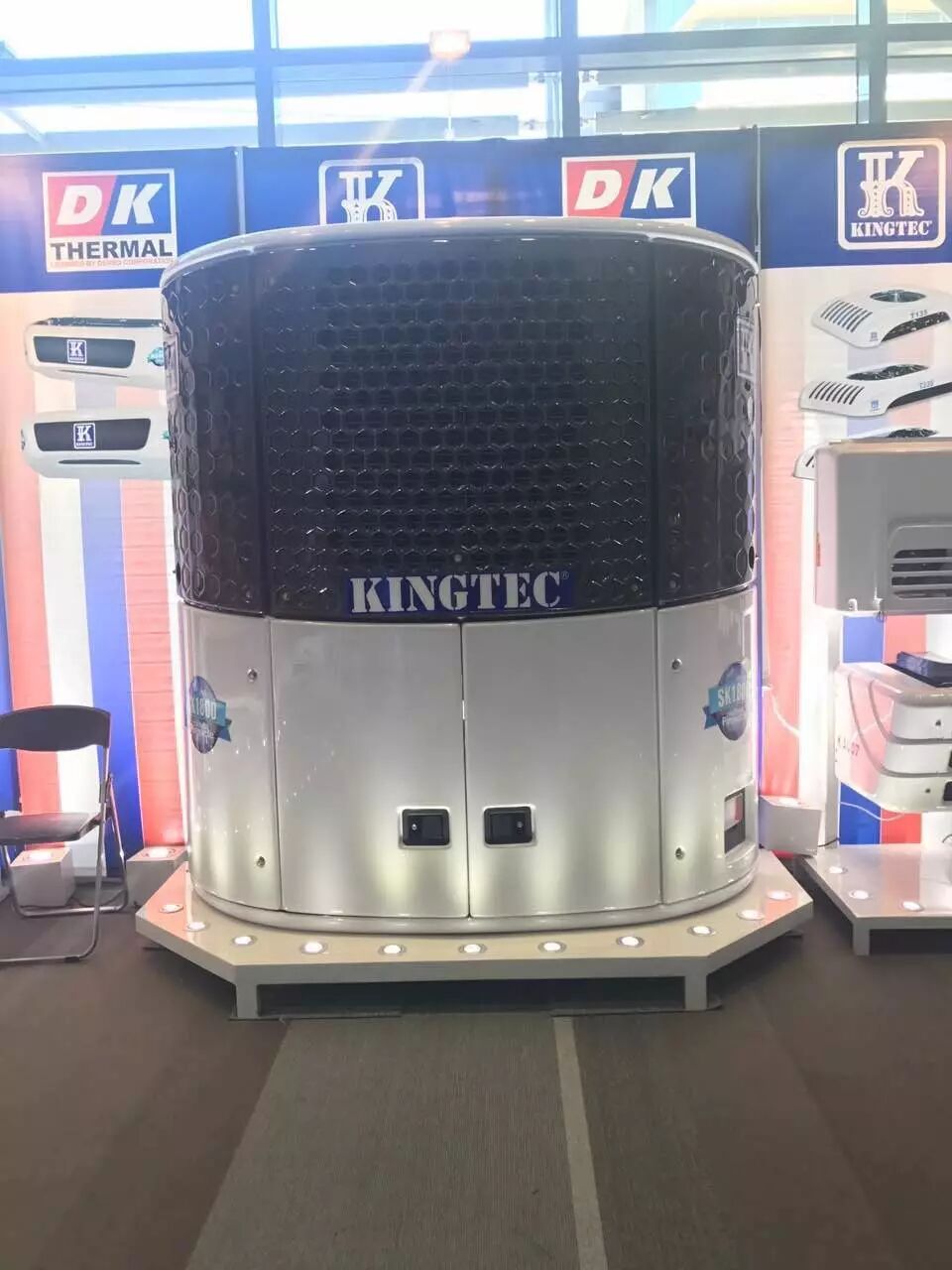 劲达冷链“全明星战队”登陆澳洲卡车展