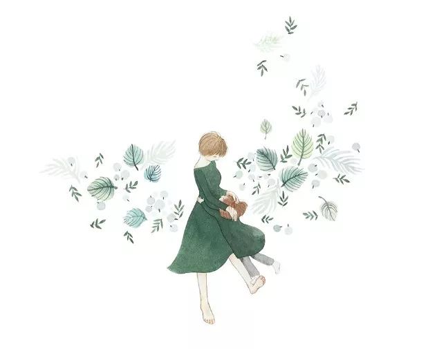 绘画 安静温馨的插画,寒冷冬日给你带去温暖