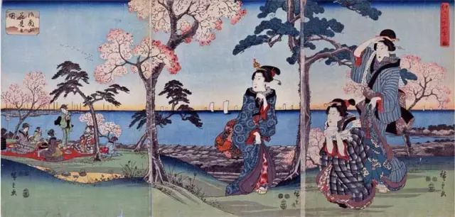 樱花树下的野餐 | 日本『花见』文化的前世今生