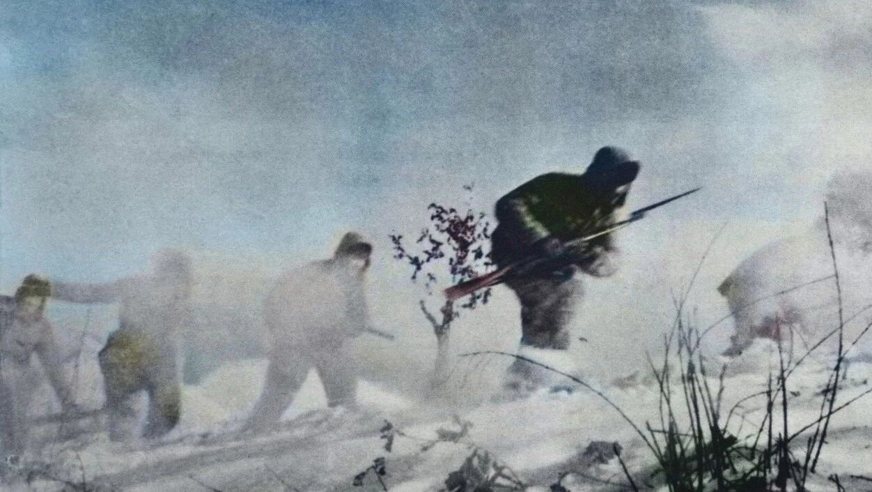 极不对称、极为艰难！但，没有人退缩！