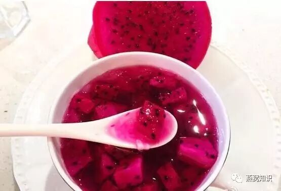 燕窝食谱：排毒养颜火龙果燕窝、你值得拥有！