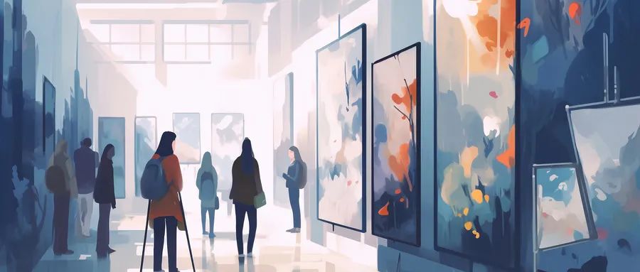 摄图网_600106540_wx_艺术展览空间的景色平面插图（企业商用）.jpg