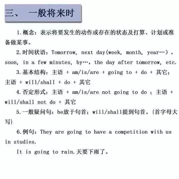 收藏：16张图让你掌握英语16种时态(图)