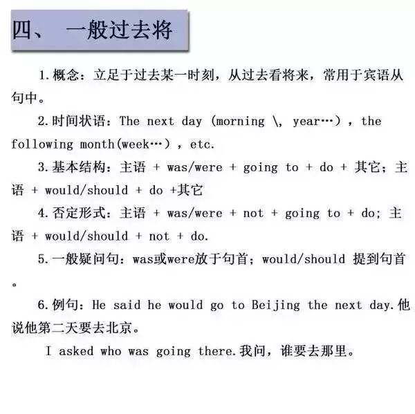 收藏：16张图让你掌握英语16种时态(图)