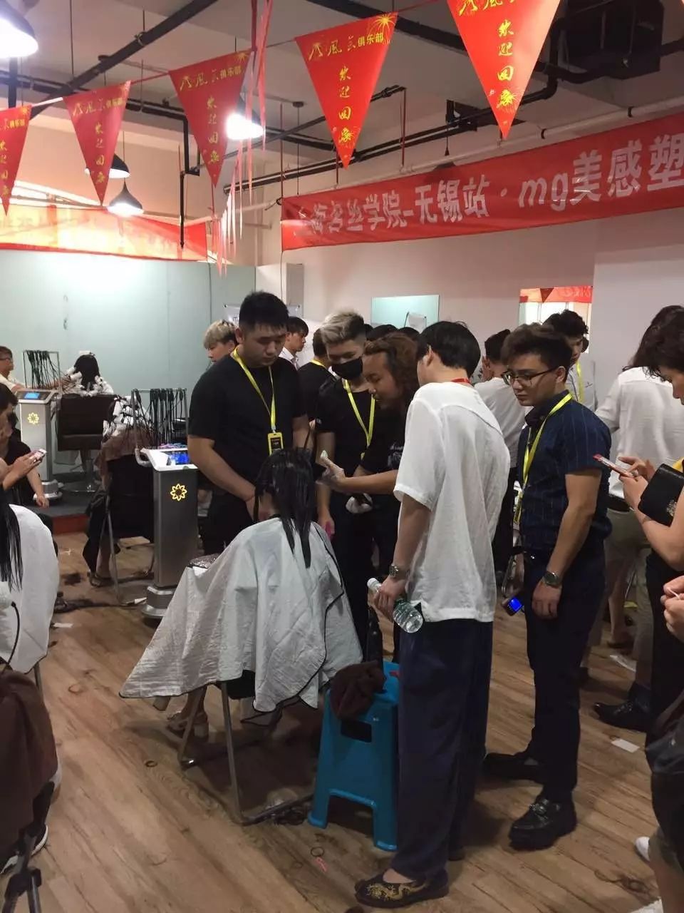 上海名丝学院无锡站mg美感塑形烫发技术培训顺利结束