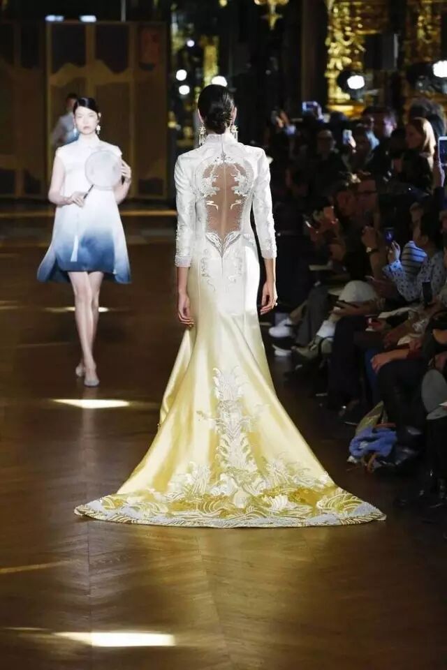 她在巴黎歌剧院办秀 告诉全世界啥是真正的中国风