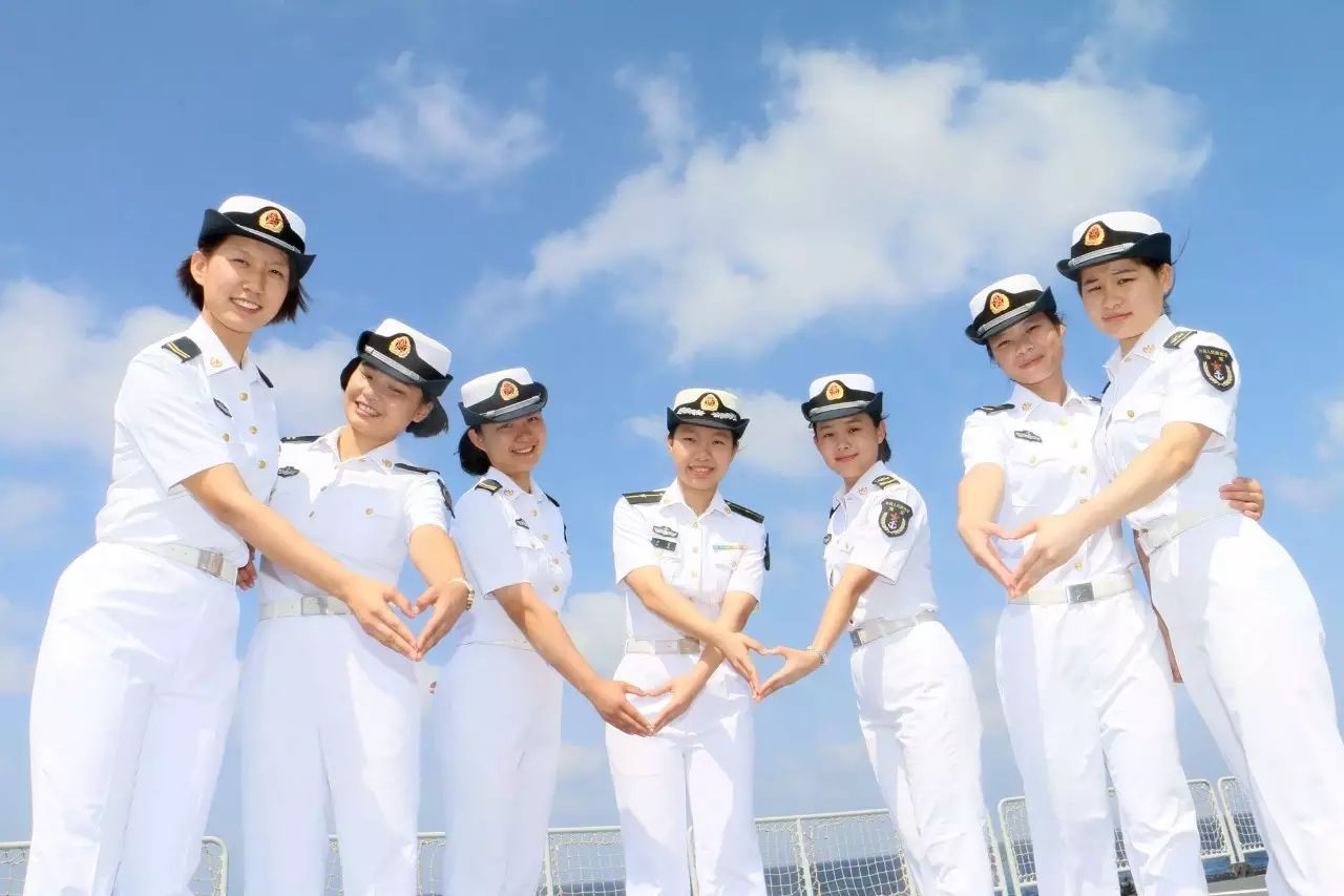 【关注】征战大洋的女水兵,你真的很美!
