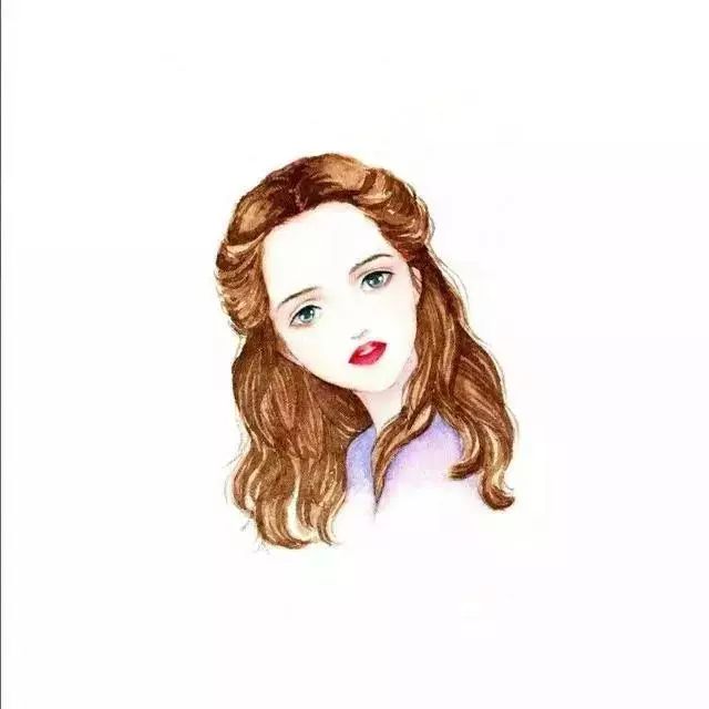 小插画头像,一笔一划都是优雅!