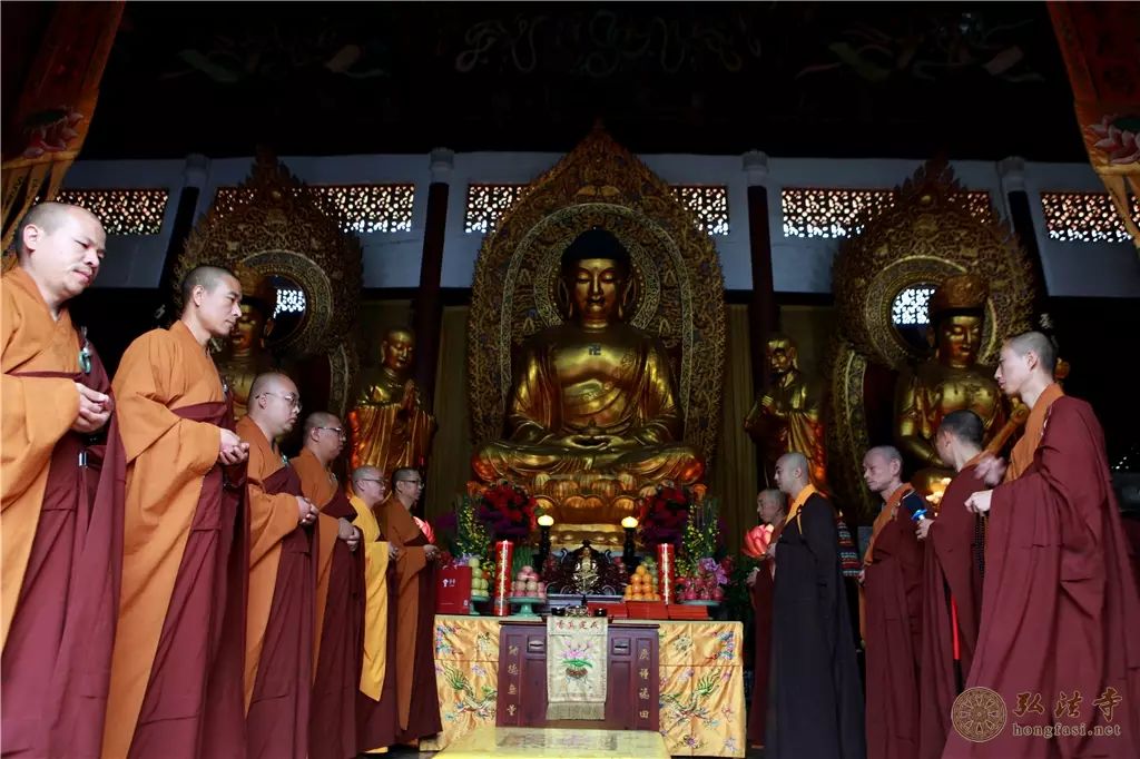 深圳弘法寺及尼泊尔中华寺三坛大戒法会第二十九天:出堂