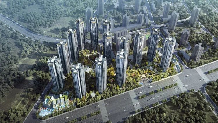 项目一期效果图香港城二期则在规划中,占地约4万平,总建面约12.