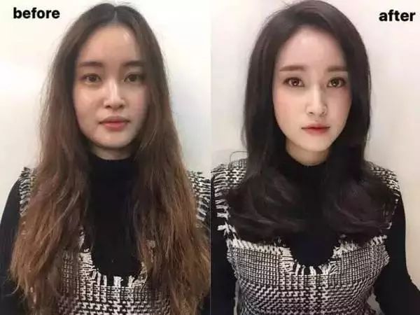 妞们必须换个发型春节,18位美女发型前后对比,哪个适合你?