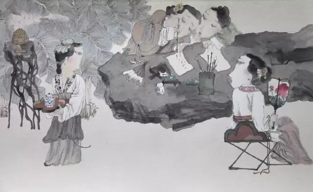 չƷ¥֮ʫ-־ֲ С 928.2X35CM ֽˮī 2012