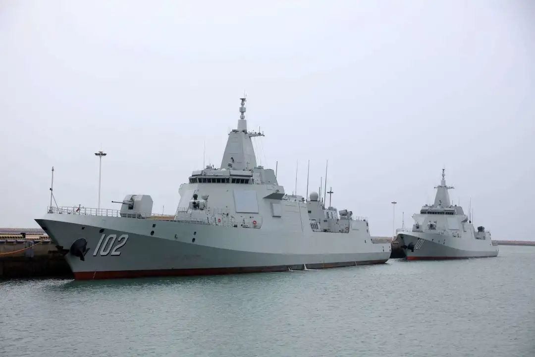 14艘远程防空驱逐舰25艘护卫舰北海舰队拥有亚洲最强防空力量