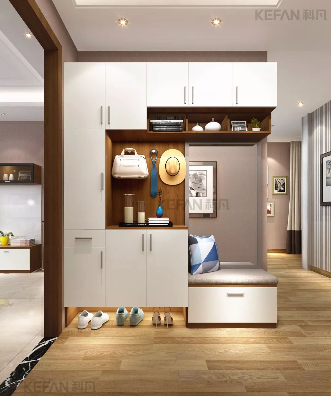 科凡家居图片 美翻天的玄关效果图_1