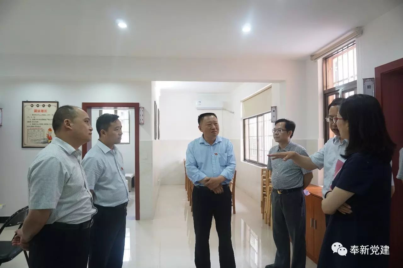 指导党建工作,市委组织部副部长邹小明,副部长敖连芽,县委书记甘贤武