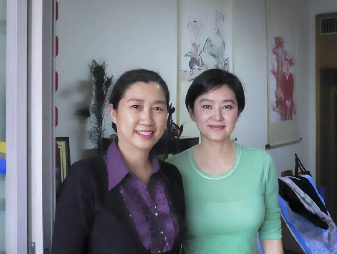 林青霞与杨锐。作者供图