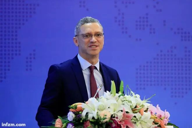 ▲莱斯利·马斯多普（Leslie Maasdorp），金砖国家开发银行副行长及首席财务官。（资料图/图）