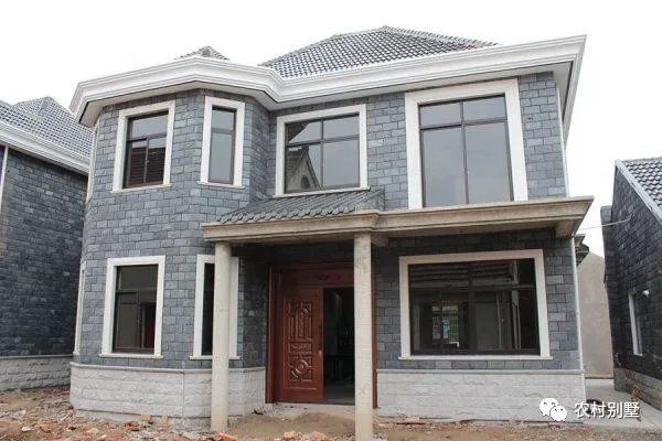 乡自建小2层农村别墅,兄弟俩一起建就是霸气