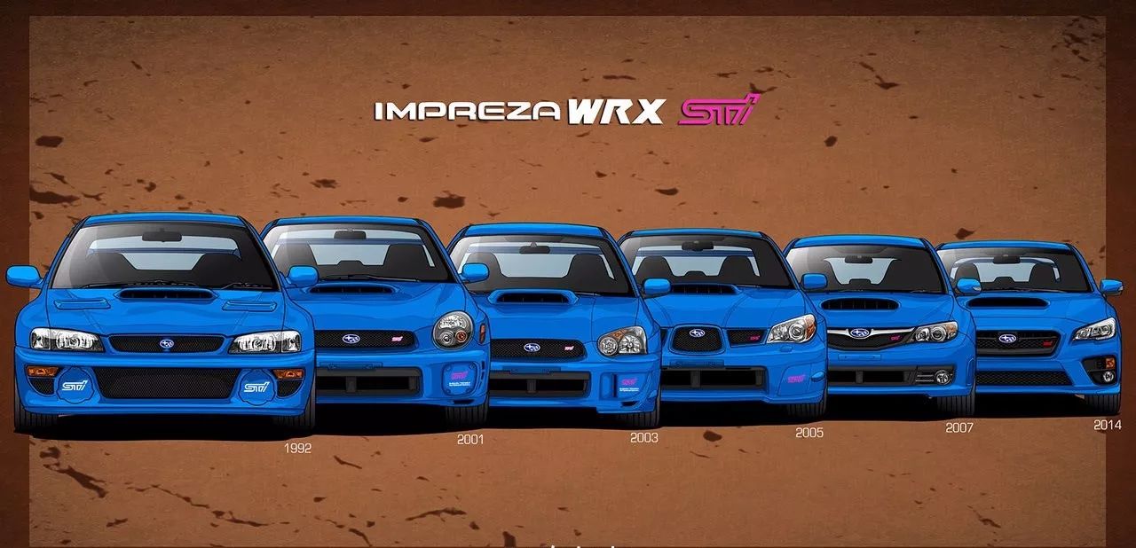 【变成回忆】斯巴鲁官方宣布停产wrx sti