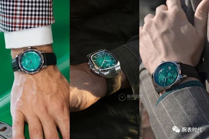 格拉苏蒂原创SeaQ腕表，绿了