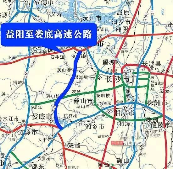 928公里,是益娄衡高速公路的一段,是我省"五纵七横"高速公路网中京港