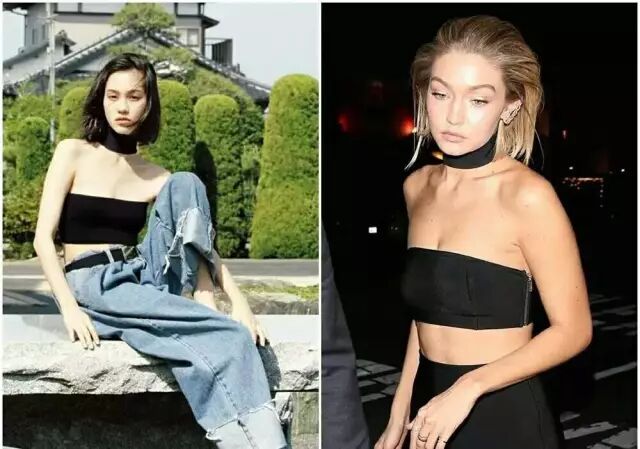 Tips：抹胸非常挑剔人的背部、肩部线条，请妹子们谨慎选择！