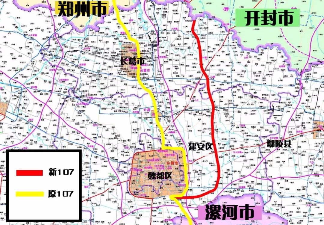 新107国道许昌段8月底全线通车!一起看建成后长啥样?效果图特别赞!