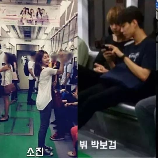 D 韩娱|“在人群中也会发光”...地铁里的艺人