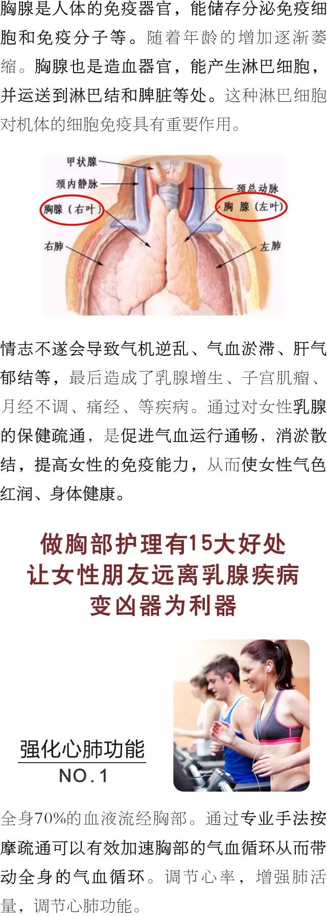 去美容院做胸部护理十五大好处