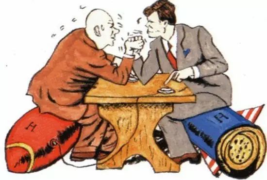 相比较于应对苏联的美国
