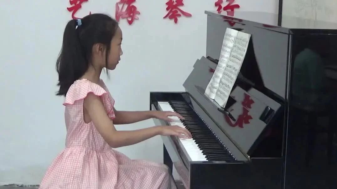 蔡雨含演奏车尔尼599第53条