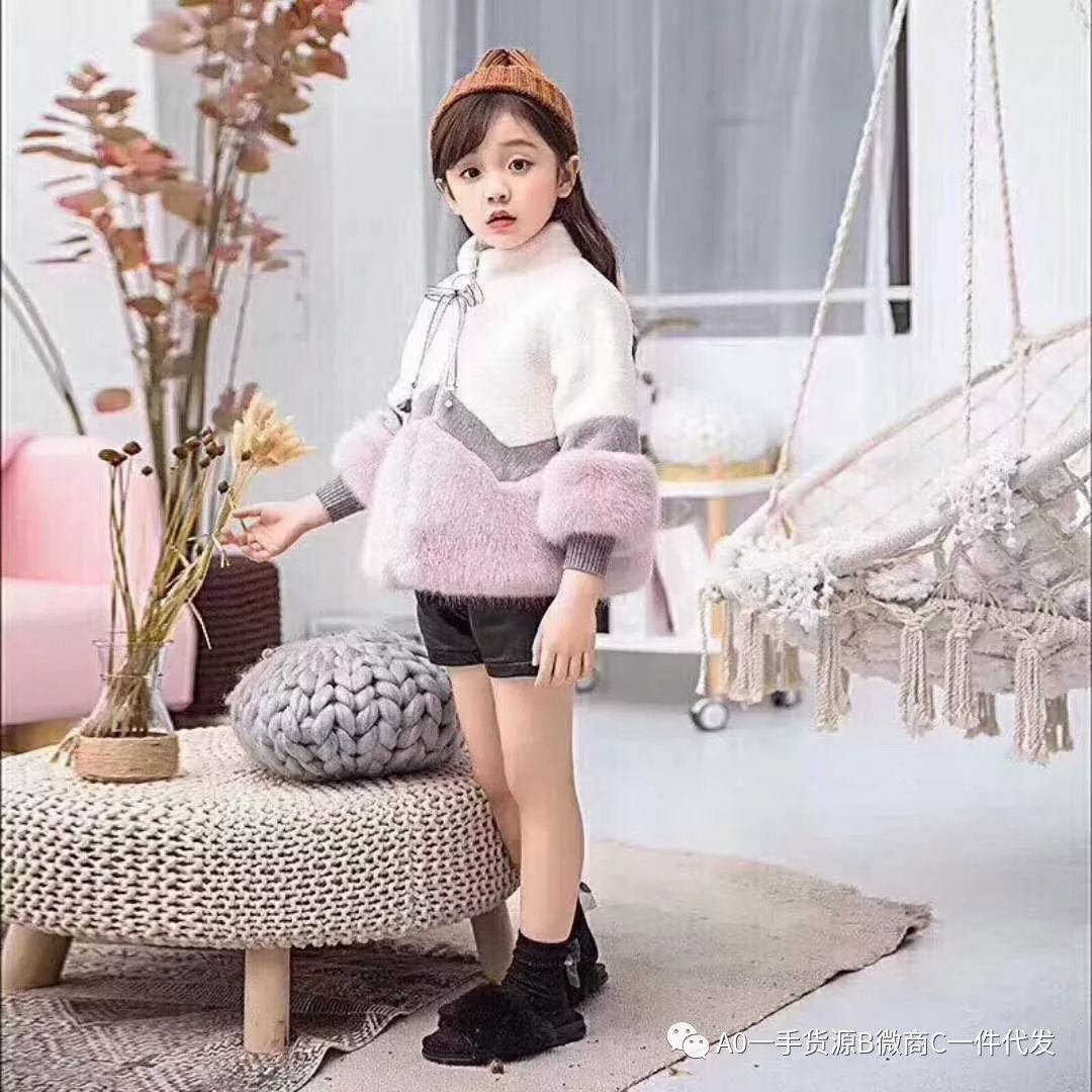 潮牌童装顶级外贸原单高定古奇虎头香奈儿蒙口羽绒服大衣毛衣卫衣童装