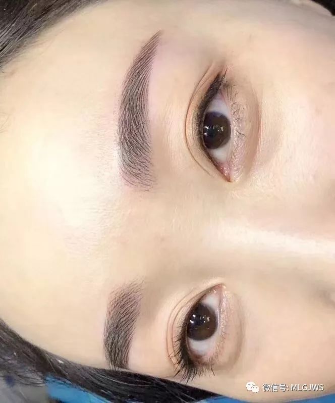 线条眉老是不上色?