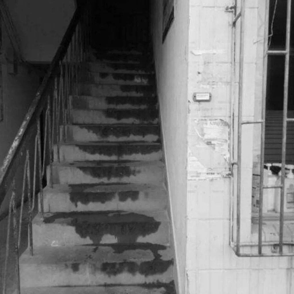 老小区的楼梯又高又陡